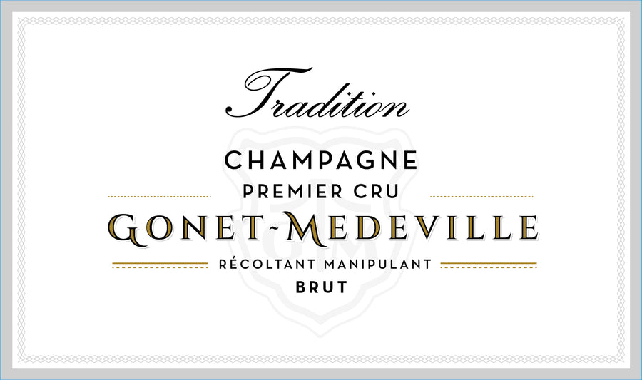 Champagne Gonet Médeville brut 1er cru Tradition