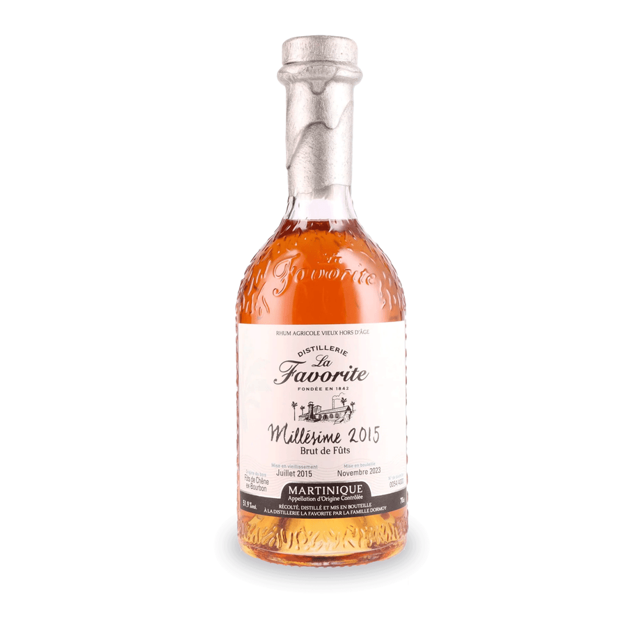 Rhum la Favorite Brut de fût 2015 51.9 %vol